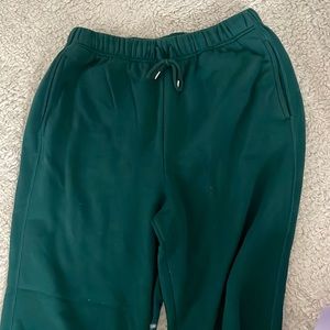 Old Navy dark green sweatpants